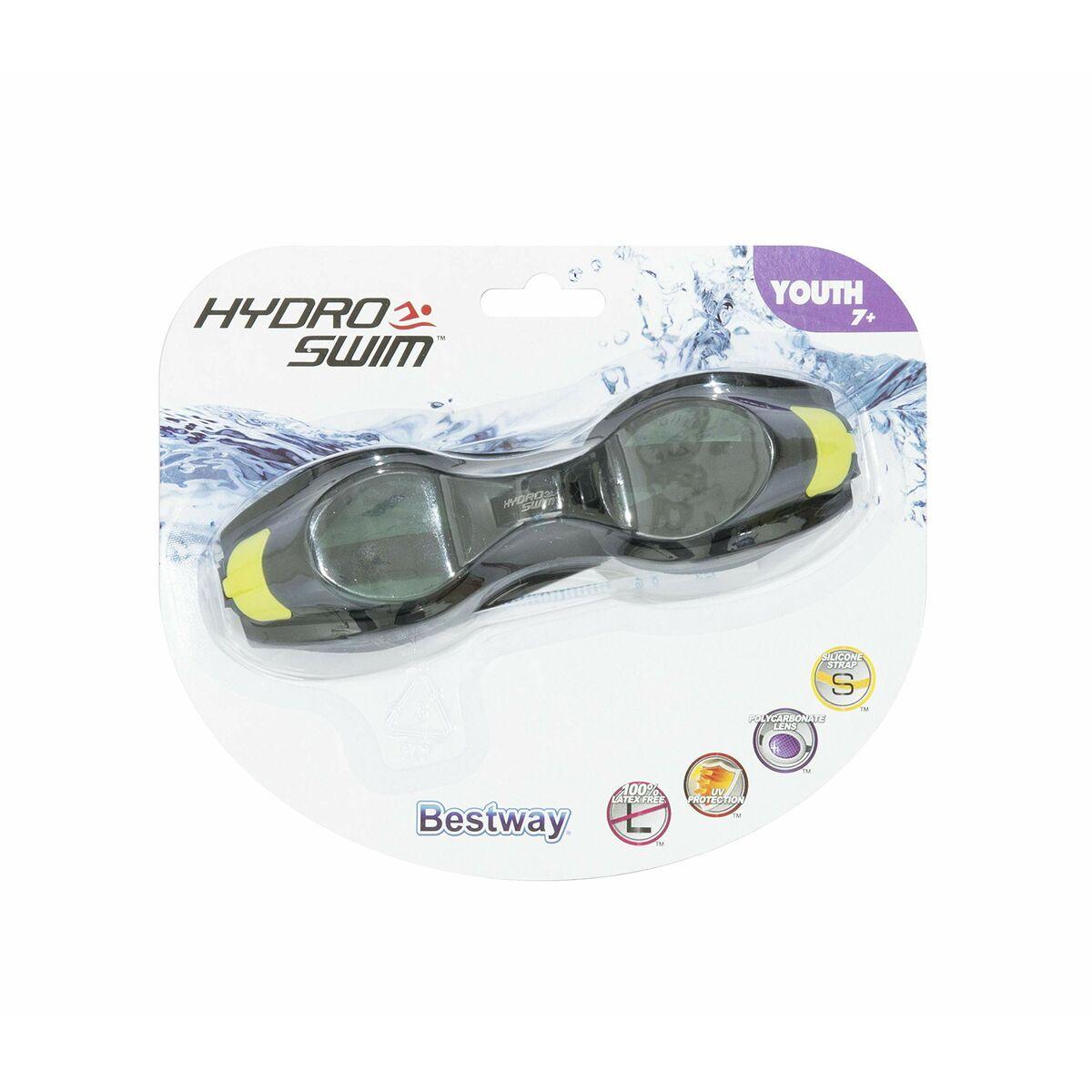 „Bestway Pro Racer“ akiniai, Unisex, Juoda, Mėlyna, Žalia, Oranžinė, Juoda, Jaunimui, 7 metai, Kinija