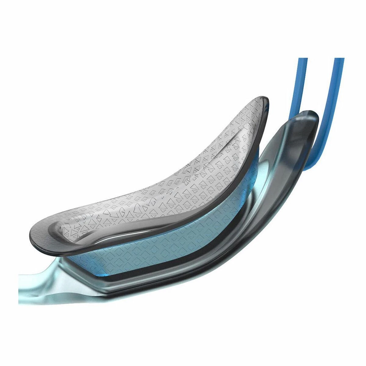 „Speedo“ vaikiški plaukimo akiniai „Speedo Hydropulse Jr Celeste“.