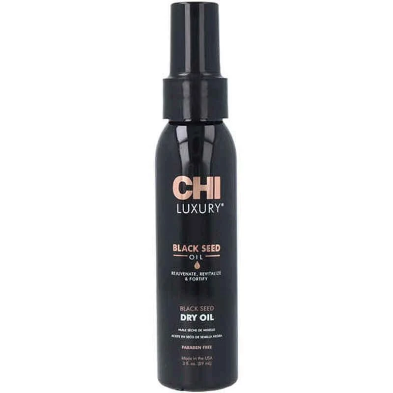 CHI Black Seed sausas plaukų aliejus buteliukas