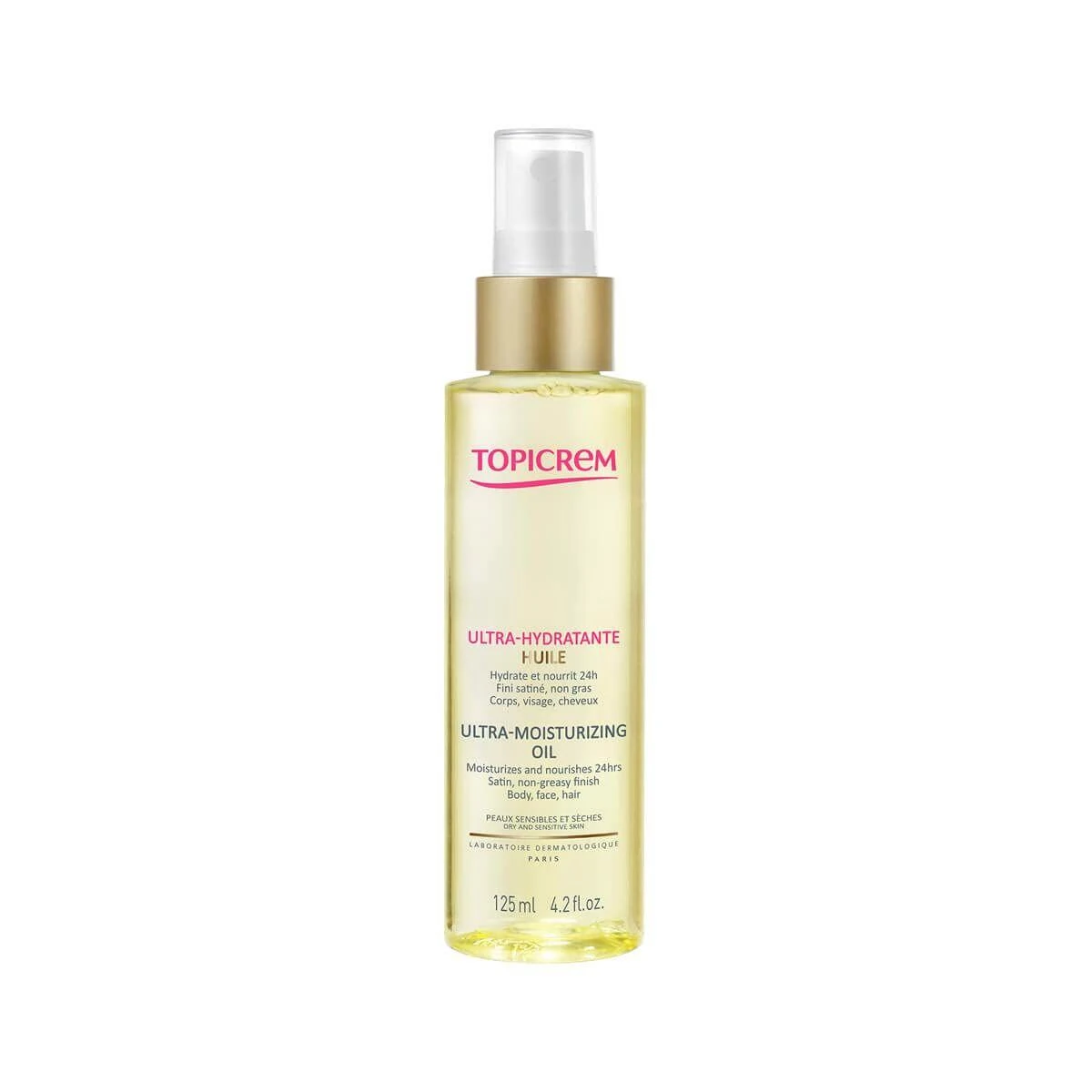 Topicrem Ultra-Moisturizing Oil, 125 ml