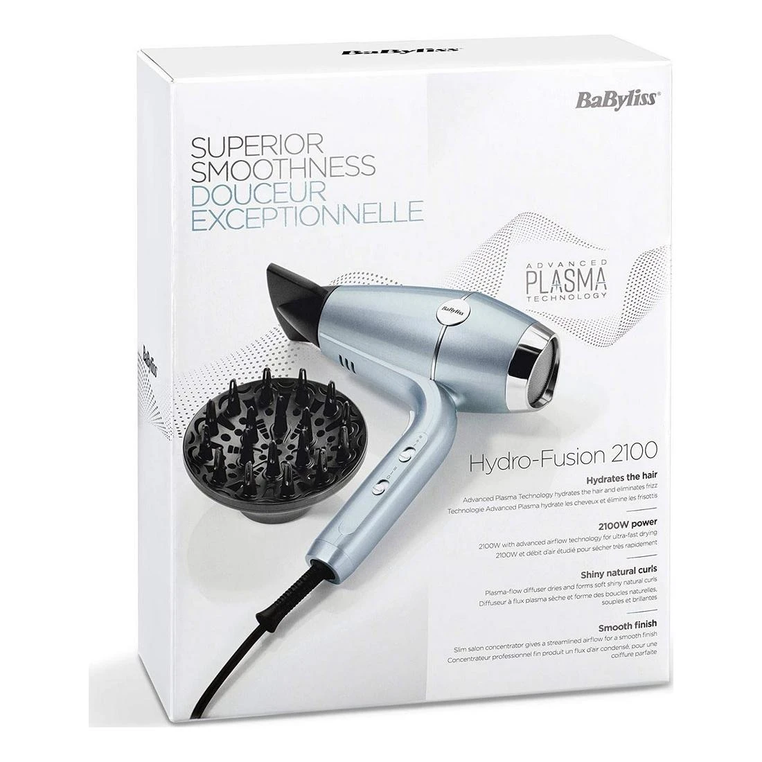 BaByliss Hydro-Fusion Hydro Fusion Plaukų džiovintuvas