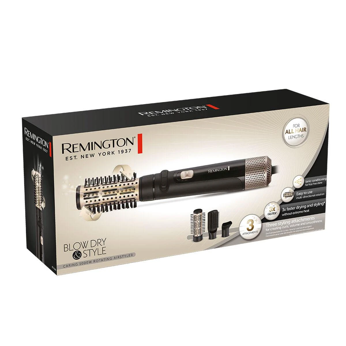 Remington AS7500 Blow Dry & Style juodas