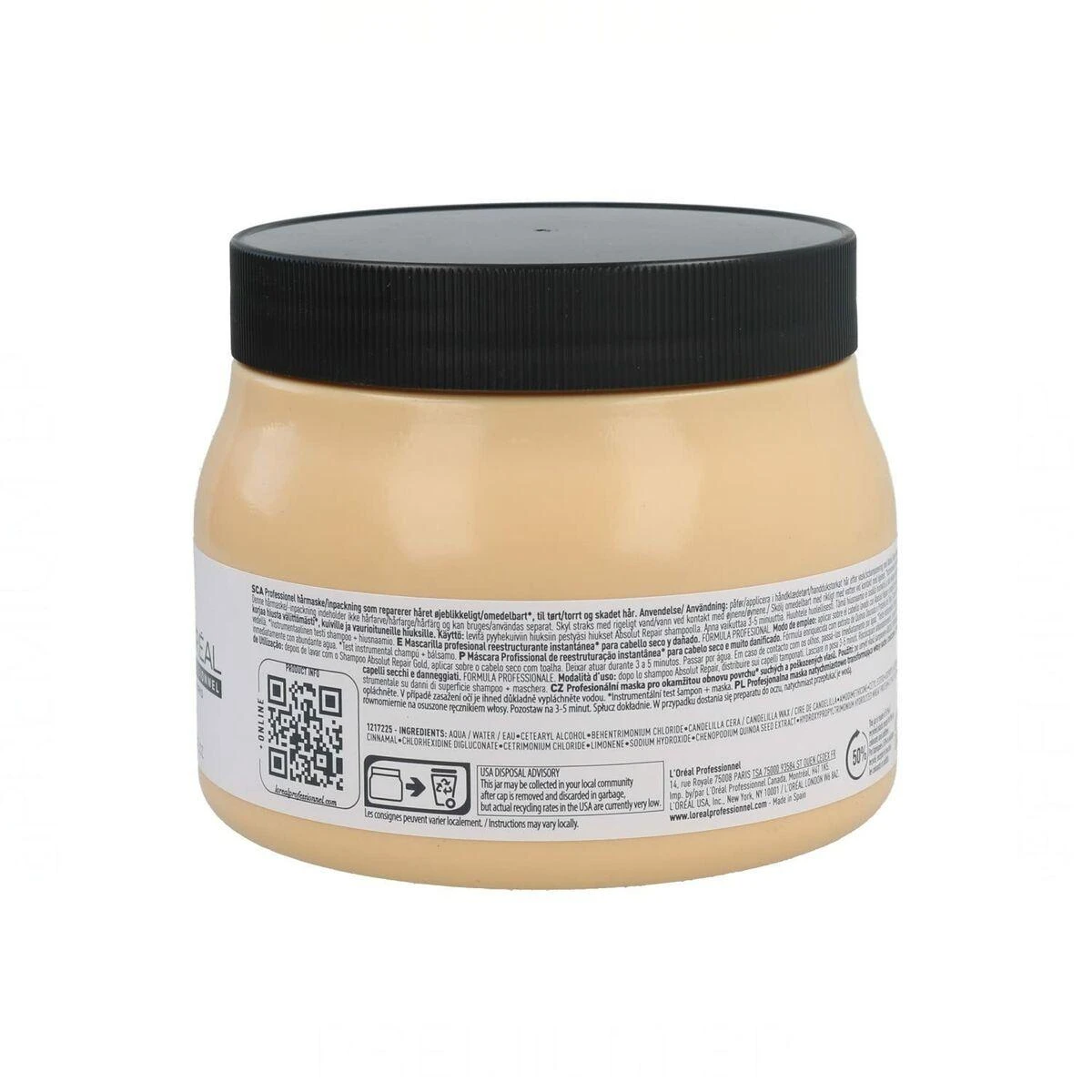 Kaukė pažeistiems plaukams L’oreal Professionnel Absolut Repair Mask 500ml