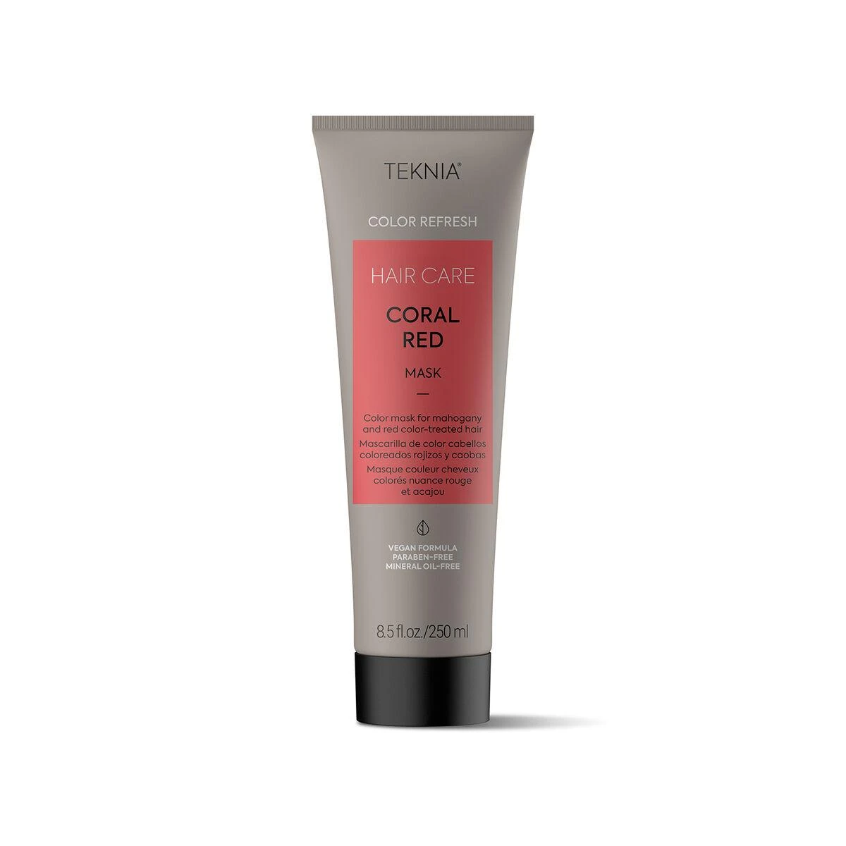 Raudoną spalvą paryškinanti kaukė Lakme Teknia Coral Raudona Mask, 250 ml