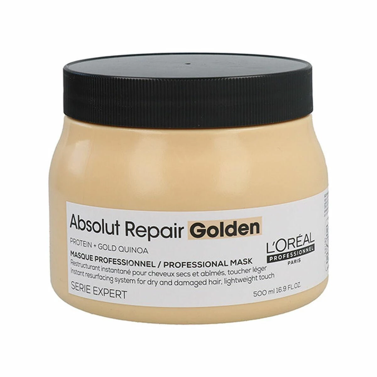 Auksinė plaukus atkurianti kaukė L'oreal Professionnel Absolut Repair Golden Mask 500ml