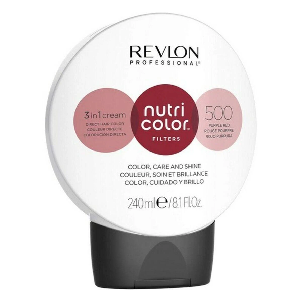 Plaukų dažai"Revlon Nutri Color Filters Fashion 500" 240ml