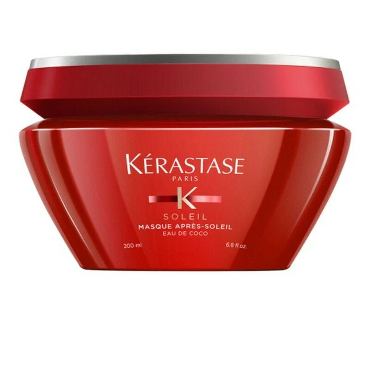 Kérastase Soleil Après-Soleil Eau De Coco Mask gaivinanti kaukė saulės paveiktiems plaukams, 200 ml