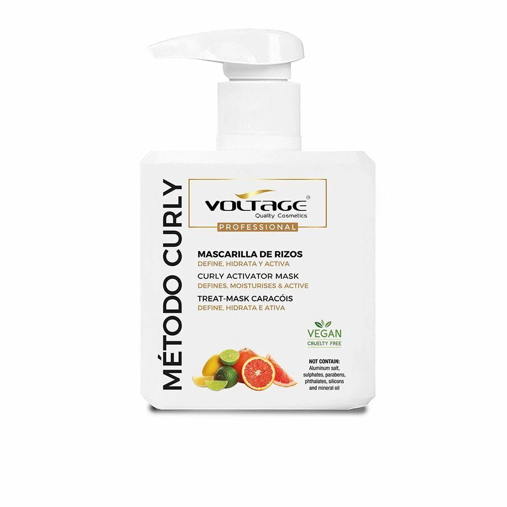"Voltage Cosmetics Skirtas garbanotiems plaukams Curl Method" plaukų kaukė 500ml