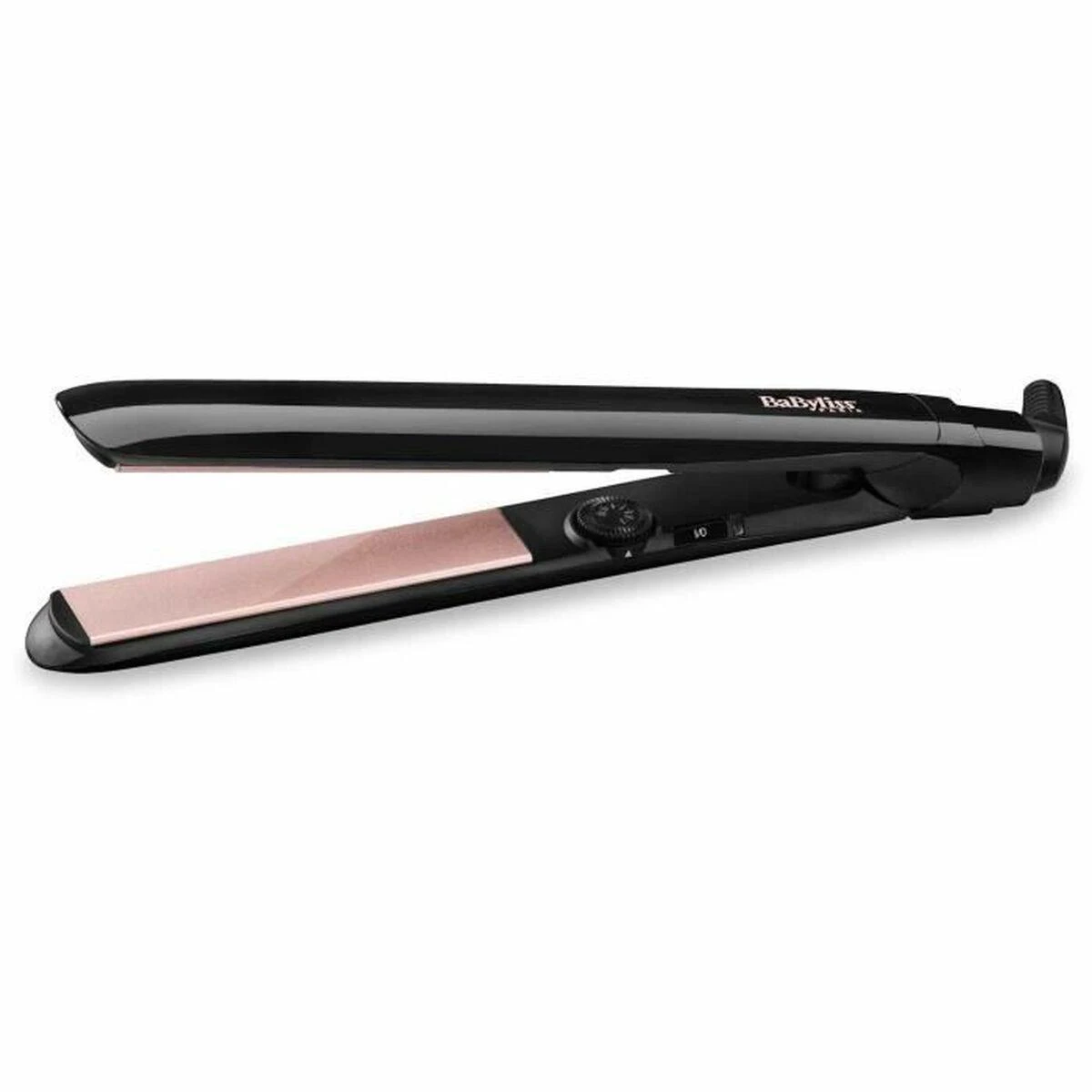 BABYLISS Plaukų tiesinimo žnyplės ST298E Keraminė šildymo sistema, Temperatūra (maks.) 235 °C, Šildymo lygių skaičius 13, Juodas