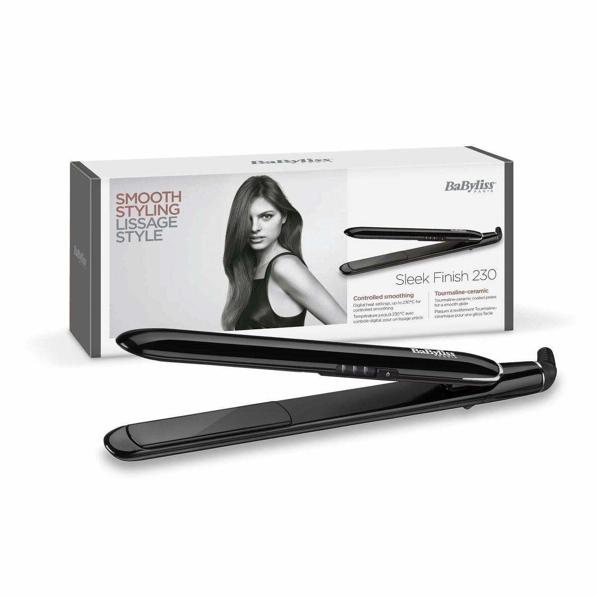 BaByliss ST255E plaukų formavimo šukos Tiesinimo žnyplės Šiltas Juoda, Auksas 2 m