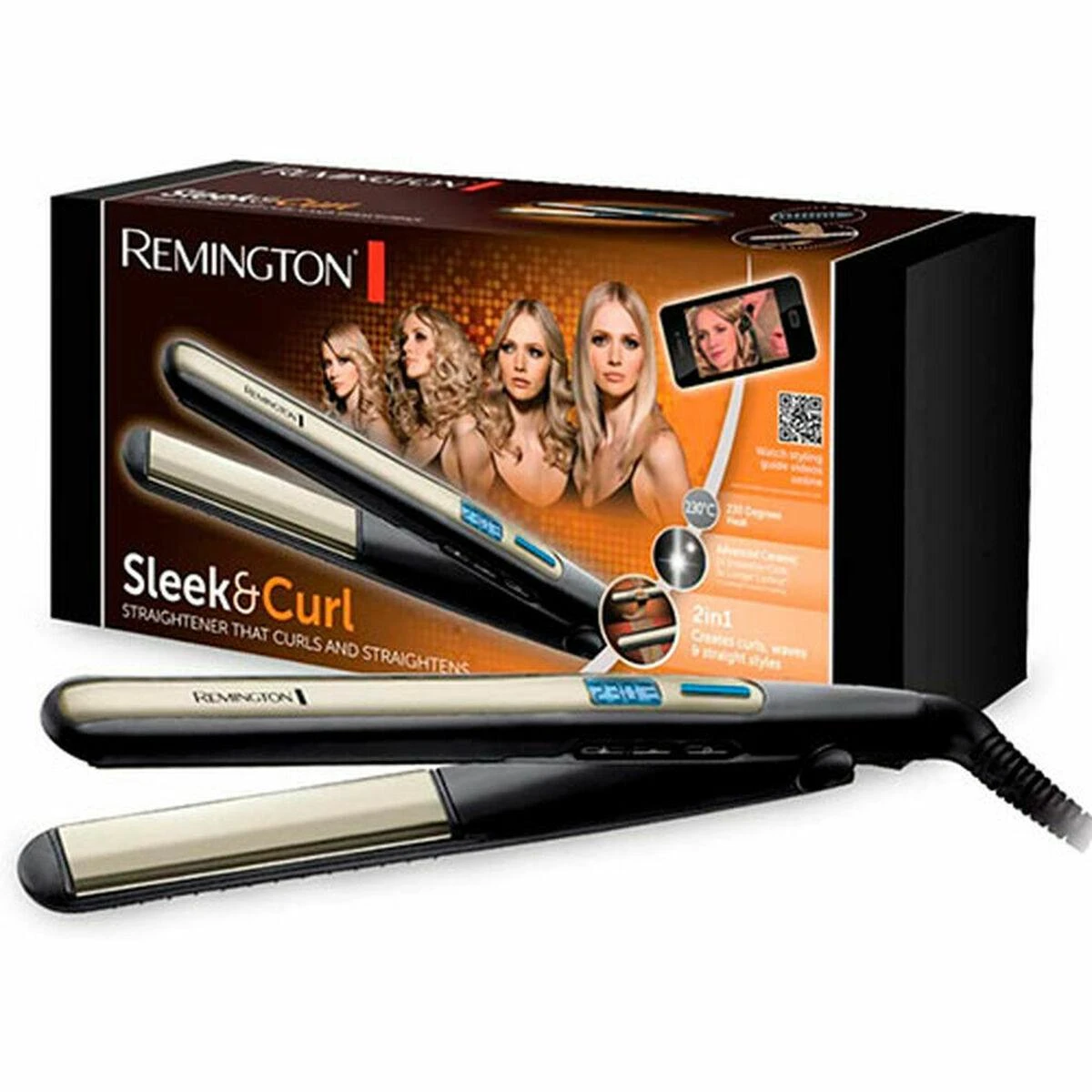 Plaukų tiesinimo žnyplės Remington S6500