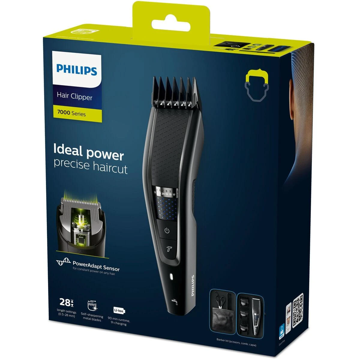 Philips Series 7000 HC7650 / 15 plaukų kirpimo mašinėlė