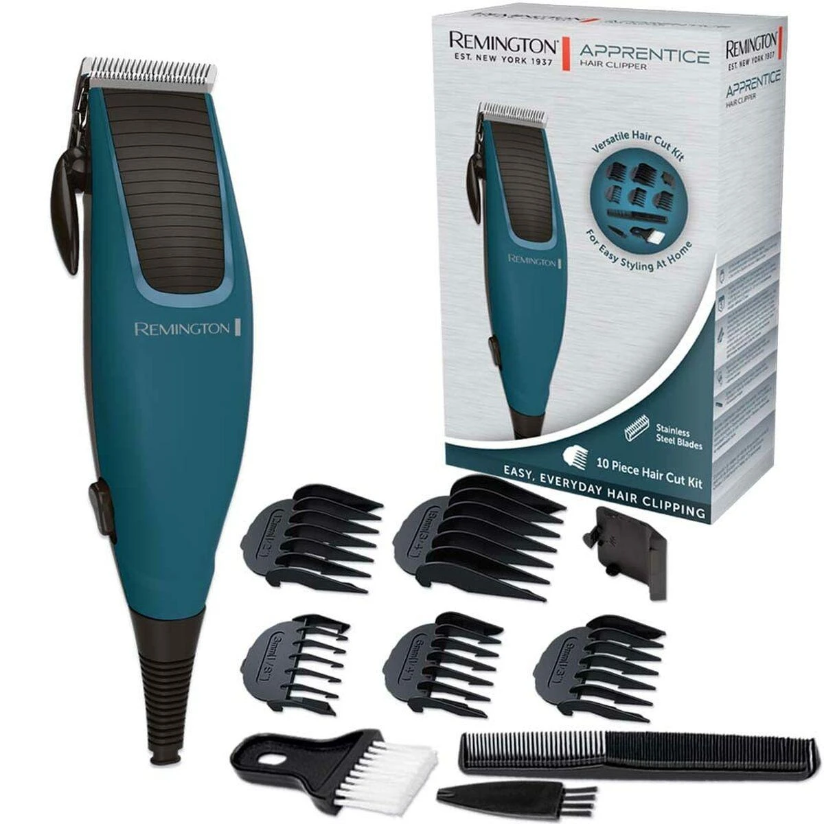 Plaukų Kirpimo Mašinėlė- Remington Hc5020 Mėlyna/juoda