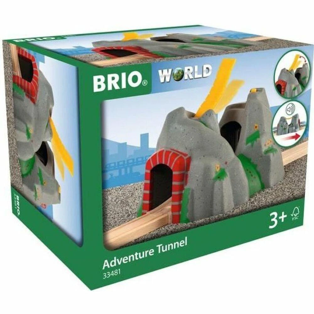 Ravensburger Medinis Brio tunelis su tiltu ir garsais