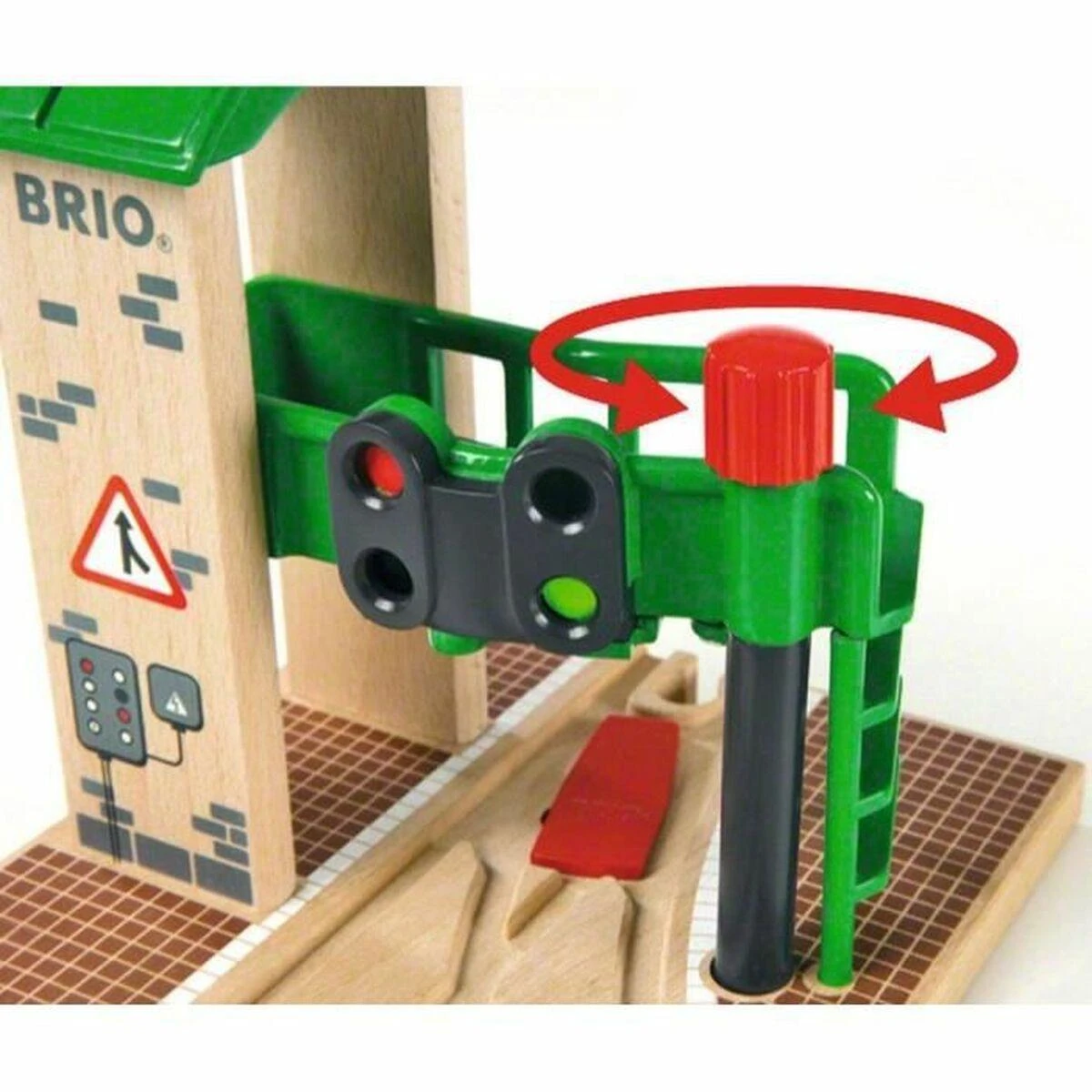 BRIO RAILWAY šviesoforo stotelė, 33674000