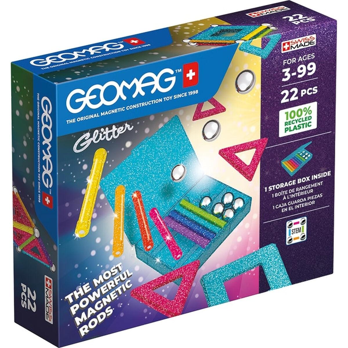 Geomag Magnetinis konstruktorius - Blizgantys paneliai (22 vnt.)