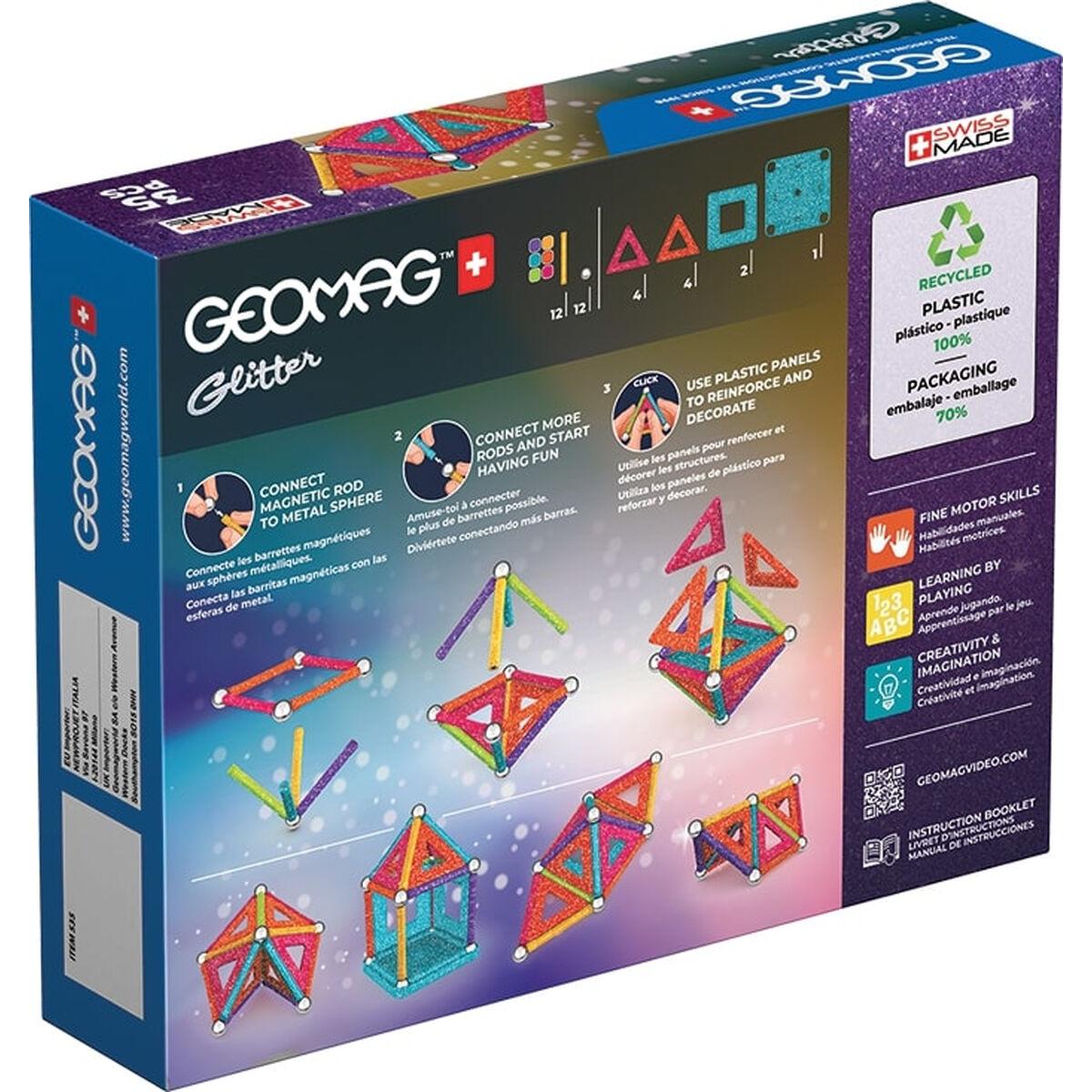 Geomag Magnetinis konstruktorius - Blizgantys paneliai (35 vnt.)