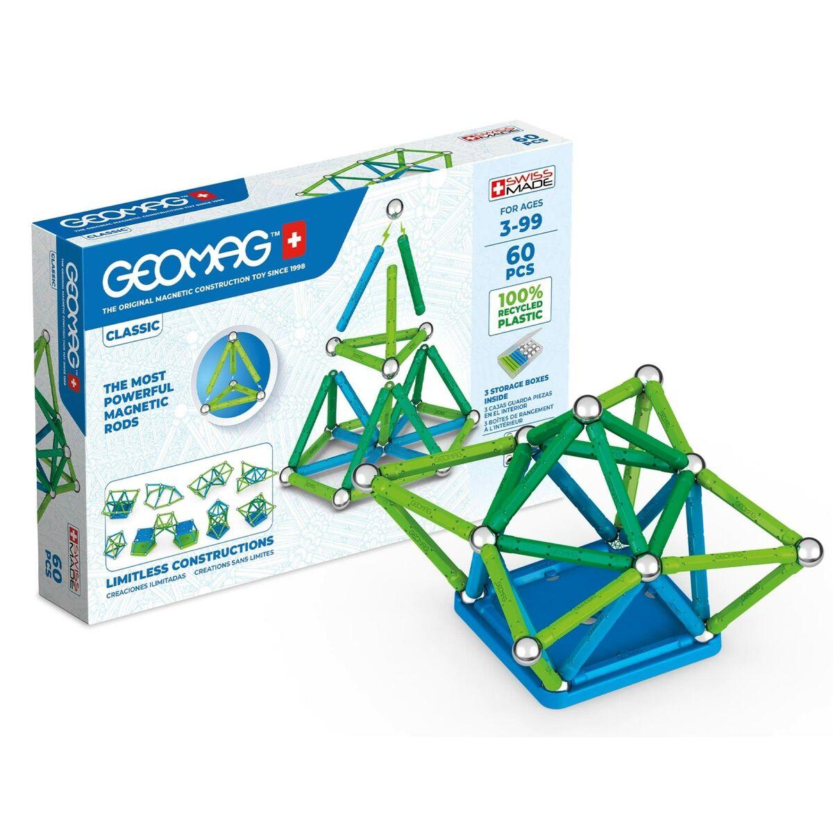 Trefl Geomag Classic GM272 neodimio magnetinis žaislas 60 vnt Multi spalvos