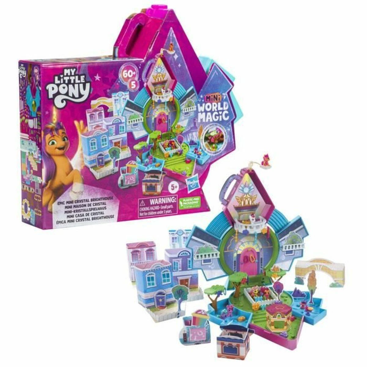 MY LITTLE PONY „Mini World Magic“ rinkinys „Krištolo namelis“