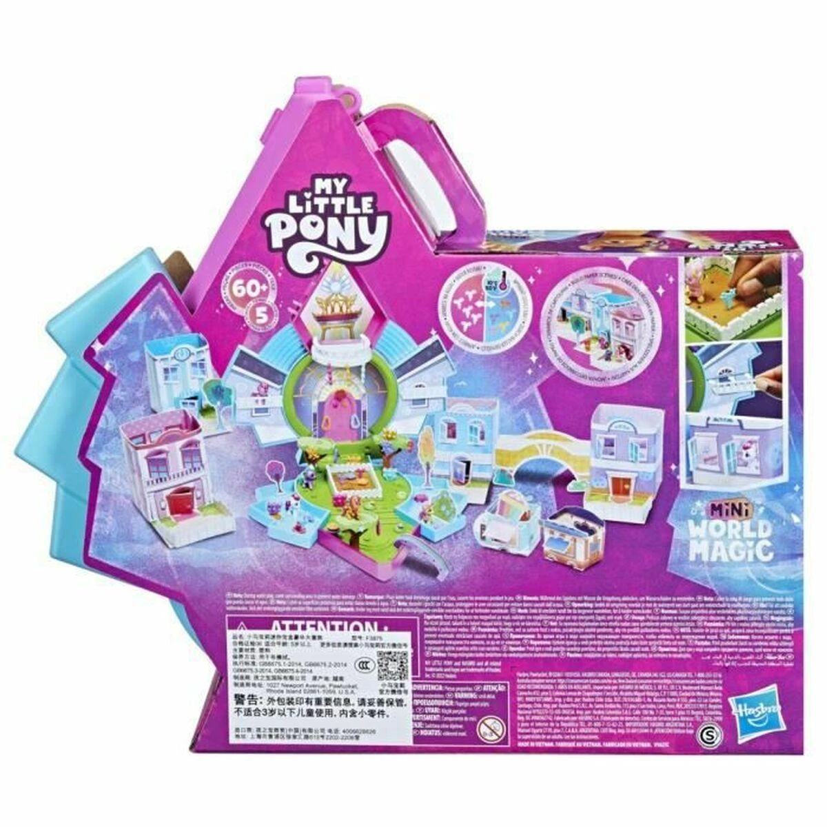 MY LITTLE PONY „Mini World Magic“ rinkinys „Krištolo namelis“