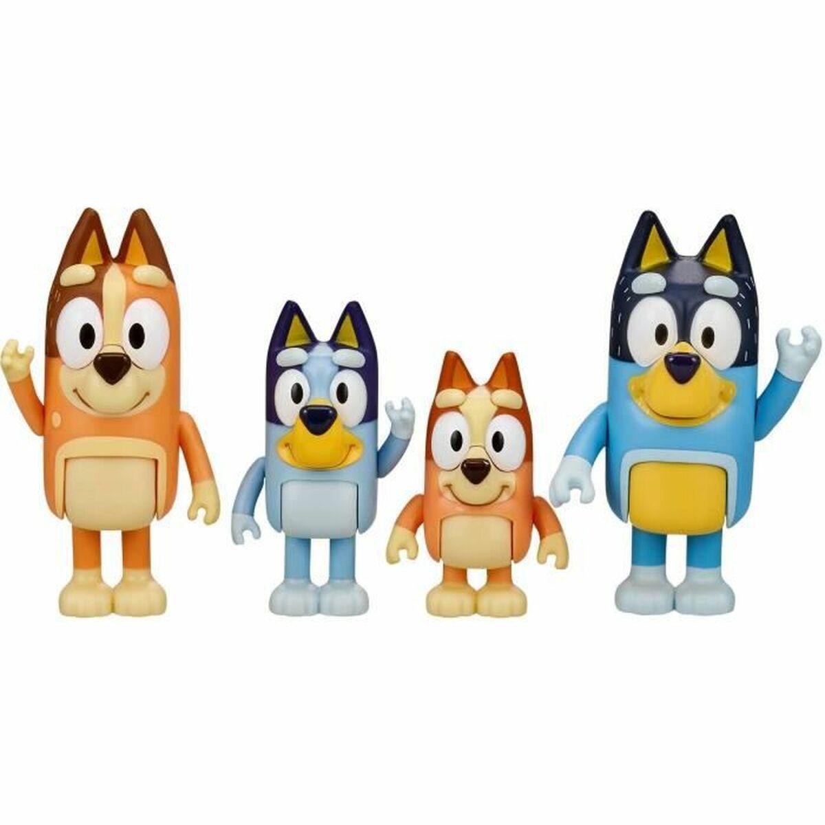 TM Toys Figūrėlių rinkinys Bluey šeima 4 vnt