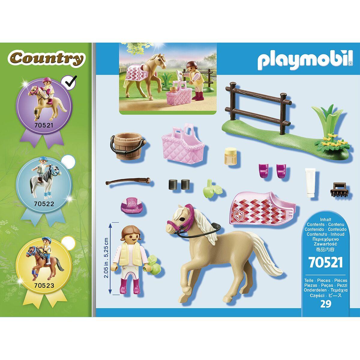 70521 PLAYMOBIL, kolekcinis lenktyninis ponis