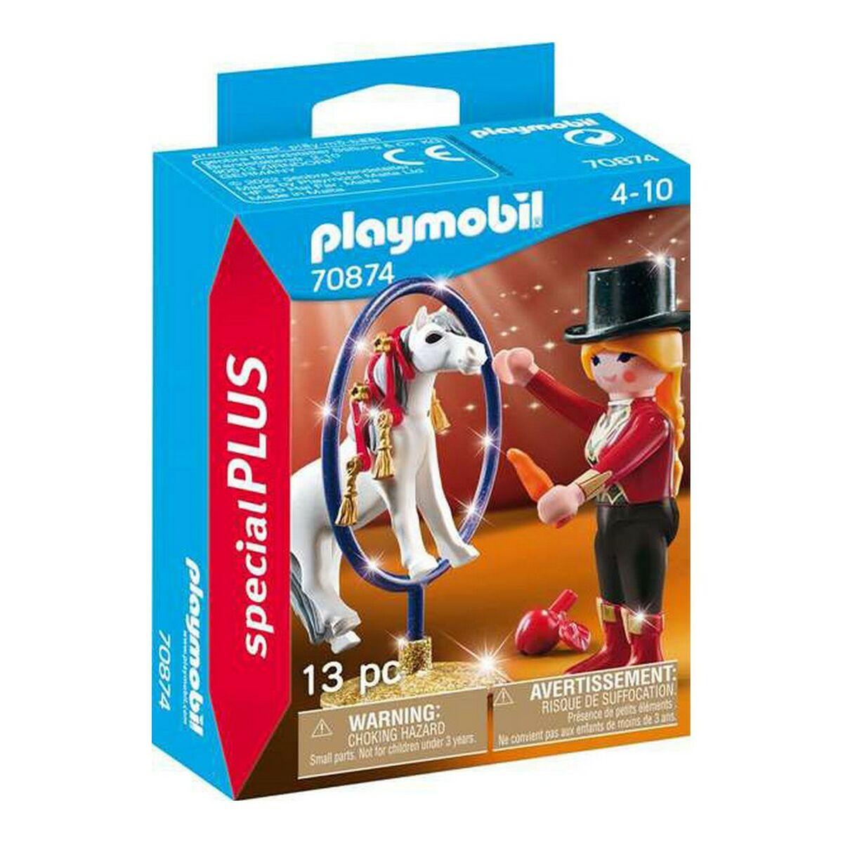 PLAYMOBIL - 70874 - Menininkas su poniu - Specialus plius personažas - Priedai - Vaikiškas žaislas