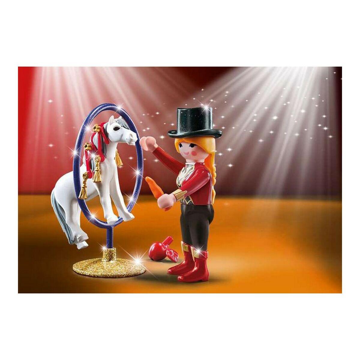 PLAYMOBIL - 70874 - Menininkas su poniu - Specialus plius personažas - Priedai - Vaikiškas žaislas