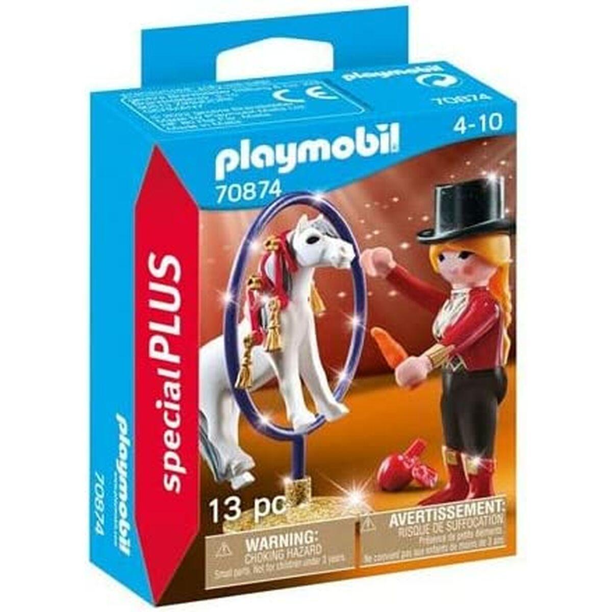 PLAYMOBIL - 70874 - Menininkas su poniu - Specialus plius personažas - Priedai - Vaikiškas žaislas