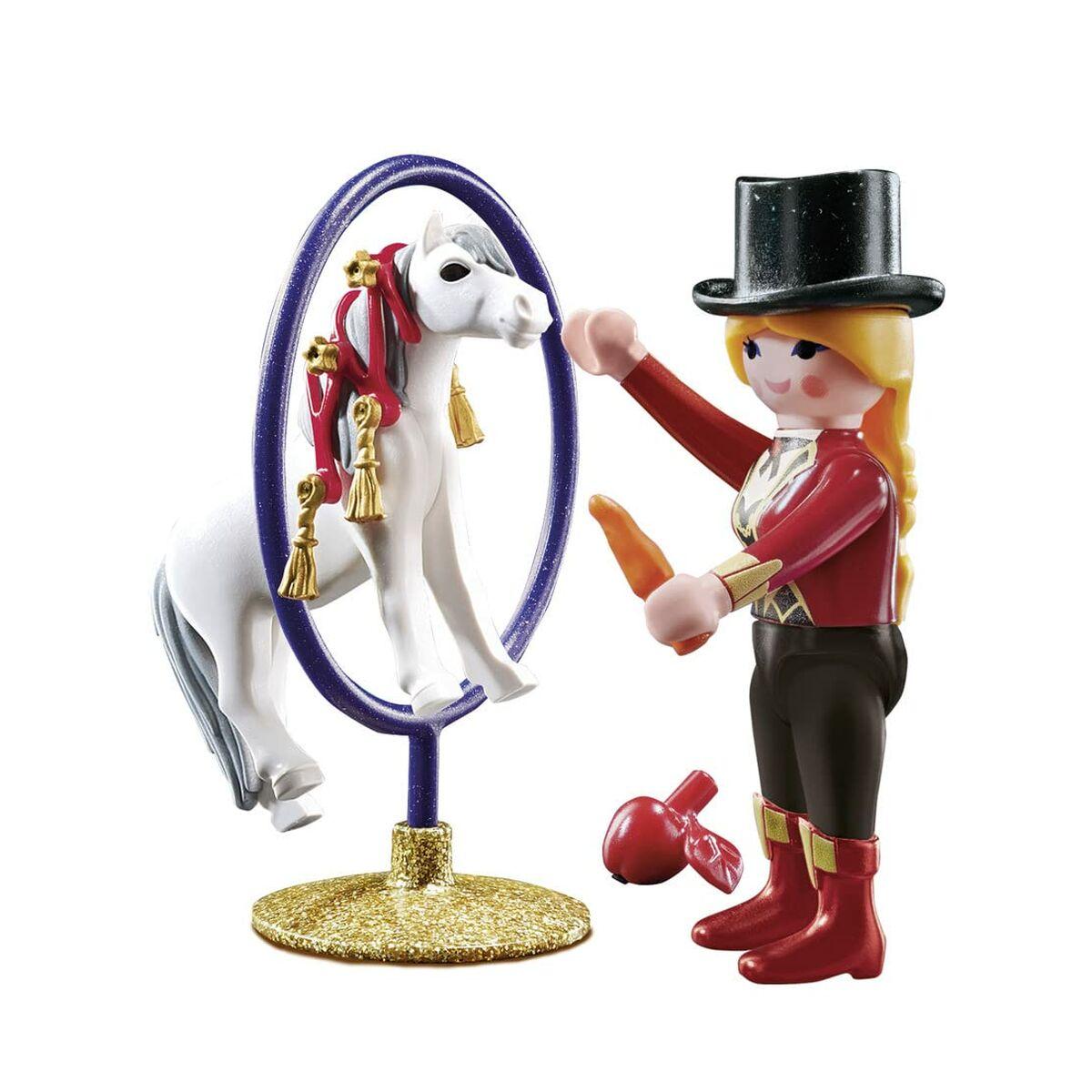 PLAYMOBIL - 70874 - Menininkas su poniu - Specialus plius personažas - Priedai - Vaikiškas žaislas