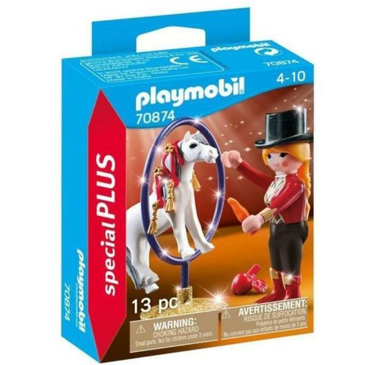 PLAYMOBIL - 70874 - Menininkas su poniu - Specialus plius personažas - Priedai - Vaikiškas žaislas