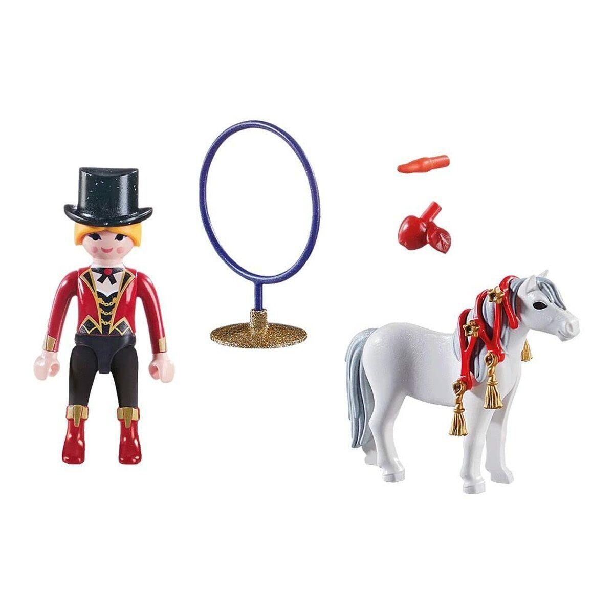 PLAYMOBIL - 70874 - Menininkas su poniu - Specialus plius personažas - Priedai - Vaikiškas žaislas