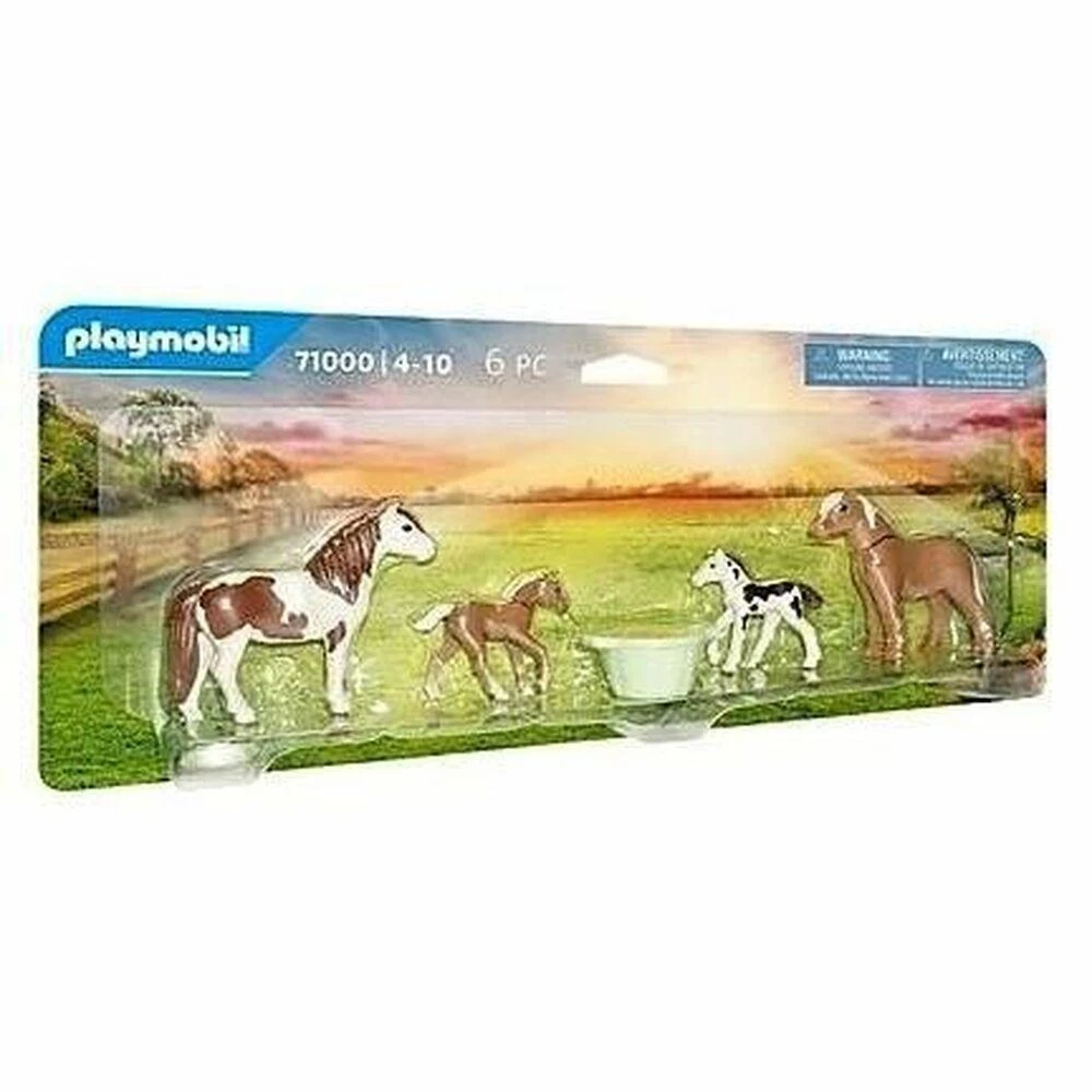 Playmobil Šalies figūros 71000 Du islandų arkliai su kumeliukais