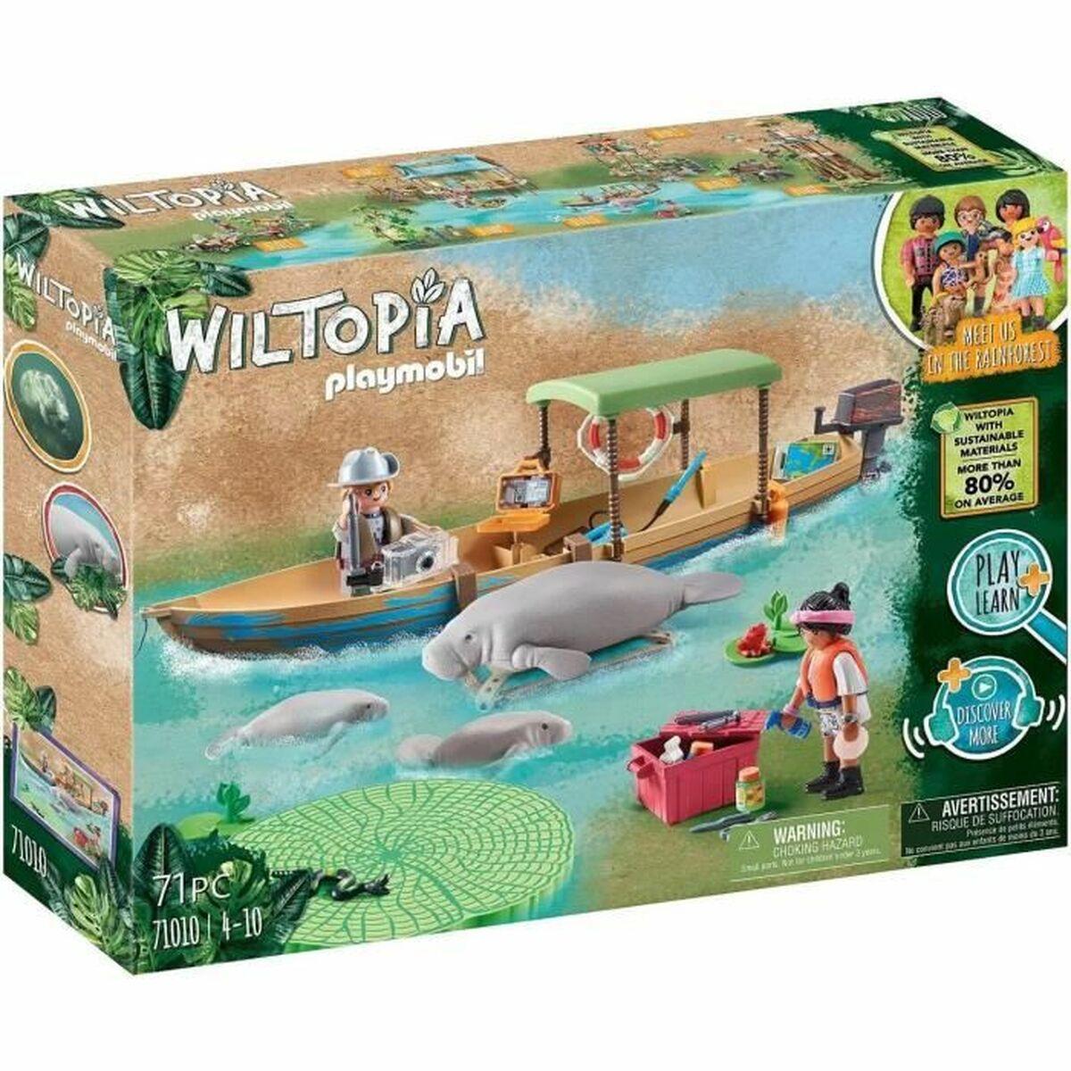 Playmobil Kelionė laivu pas Lamantinus