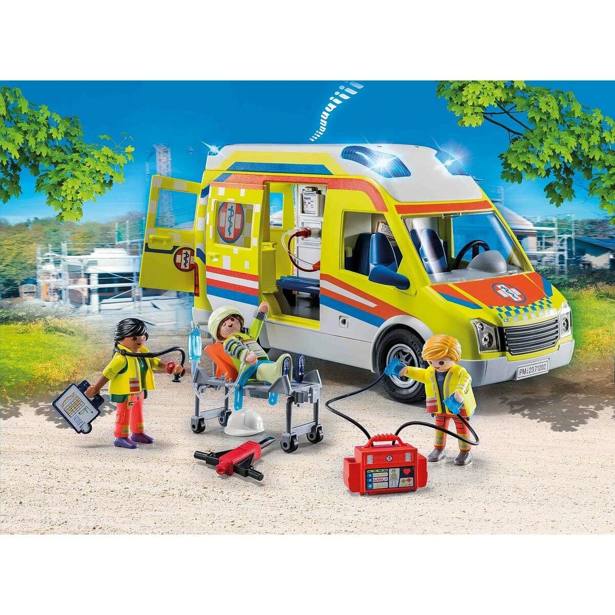 Playmobil City Life 71202 Greitosios pagalbos automobilis su šviesa ir garsu