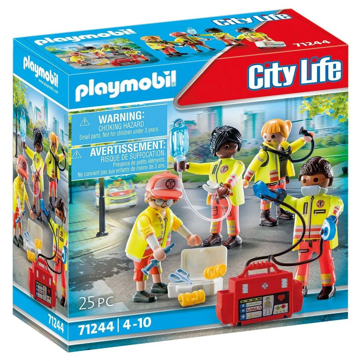 71244 PLAYMOBIL® City Life, Gelbėjimo komanda