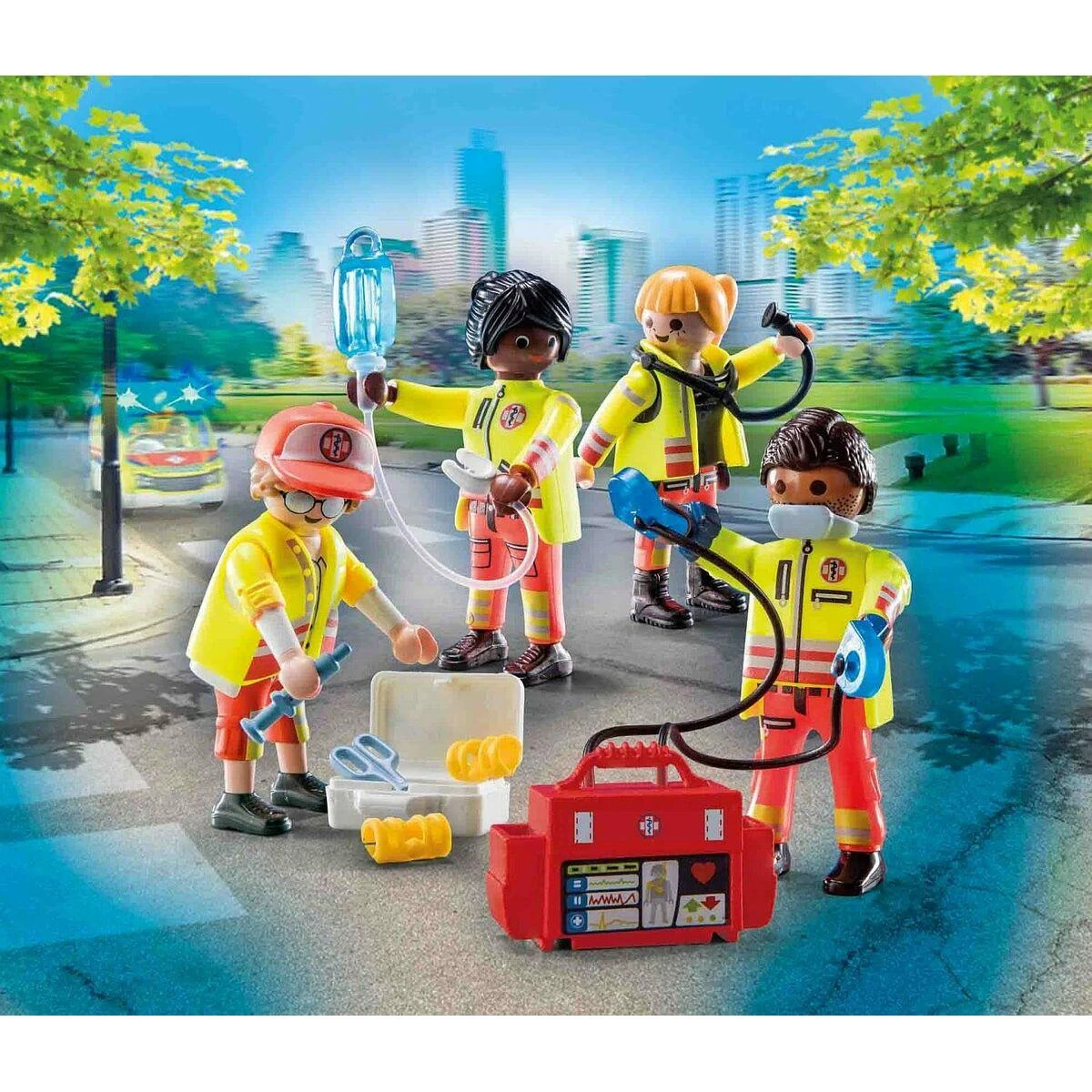 71244 PLAYMOBIL® City Life, Gelbėjimo komanda
