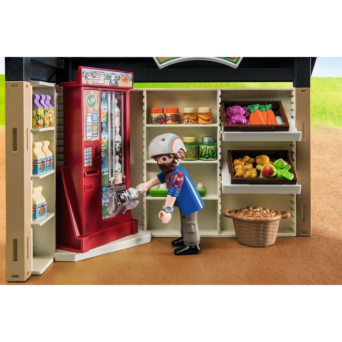 PLAYMOBIL 24 valandas veikianti ūkio parduotuvė 71250