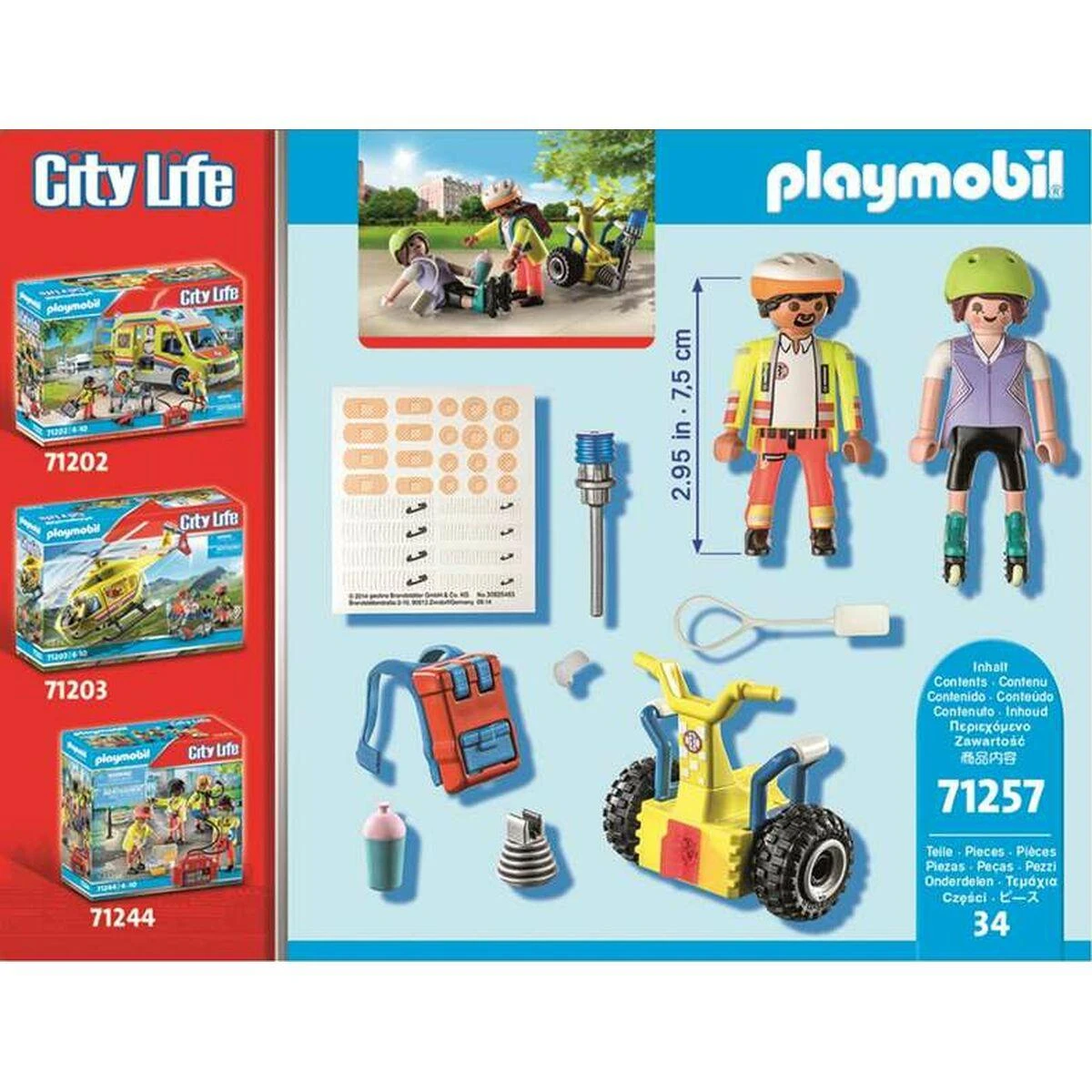 KONSTR PLAYMOBIL GELBĖTOJAS 71257