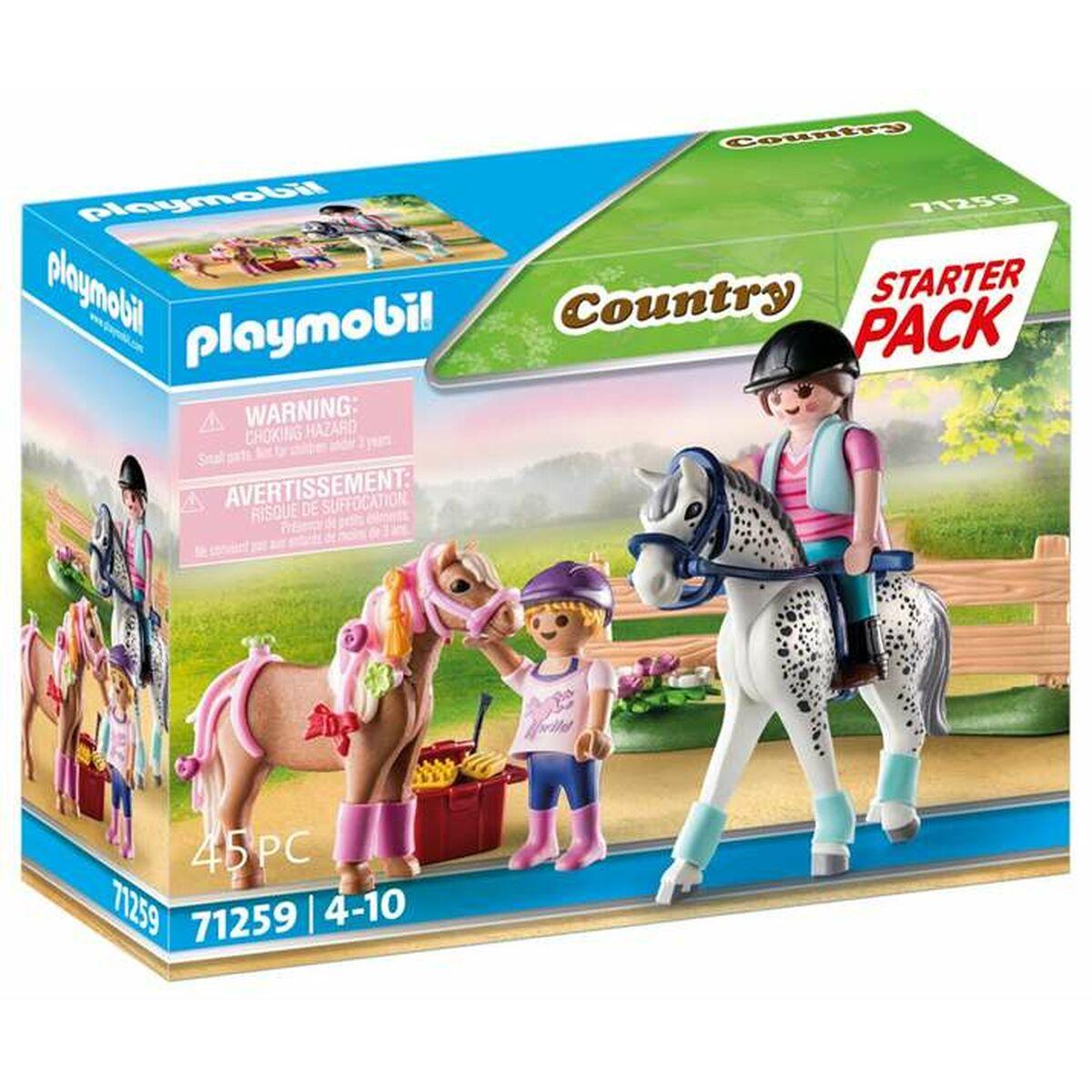 Playmobil 71259 Starter Pack Horse Care +