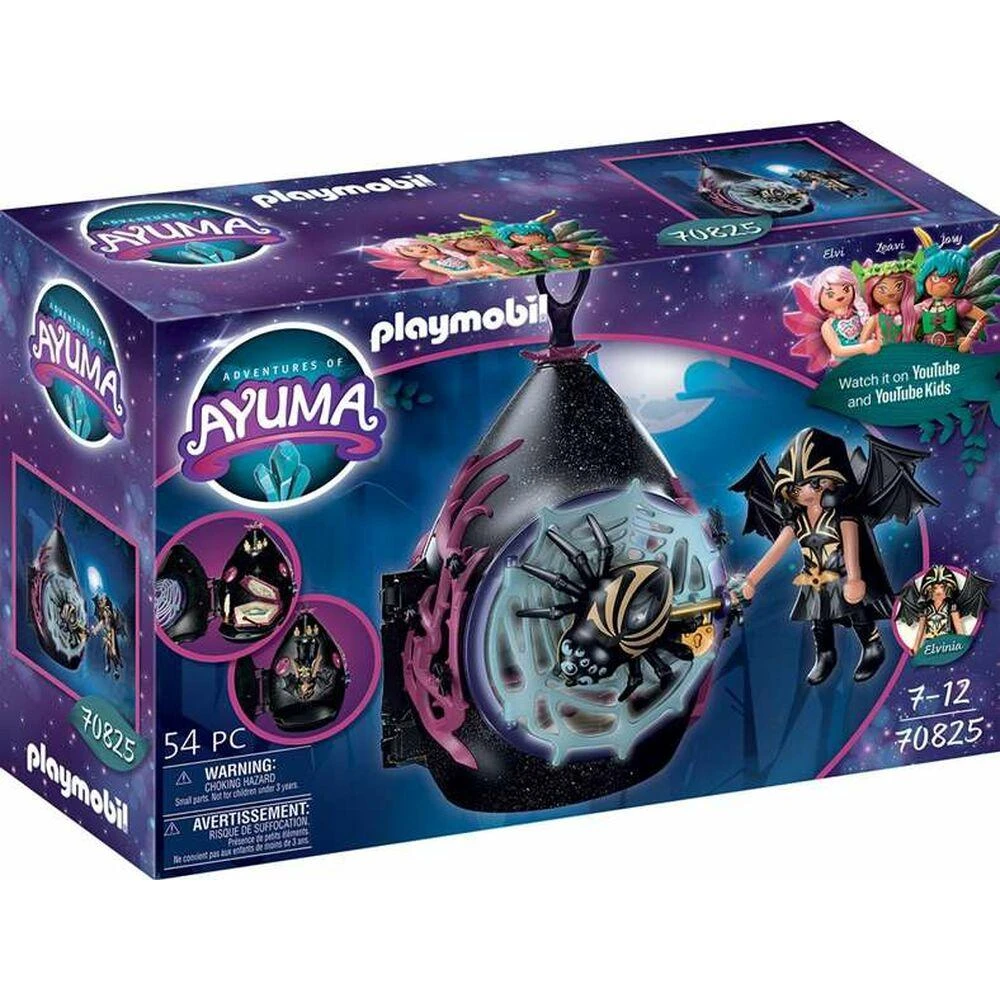Playmobil Adventures of Ayuma 70825 Slėptuvė Bat Fairies