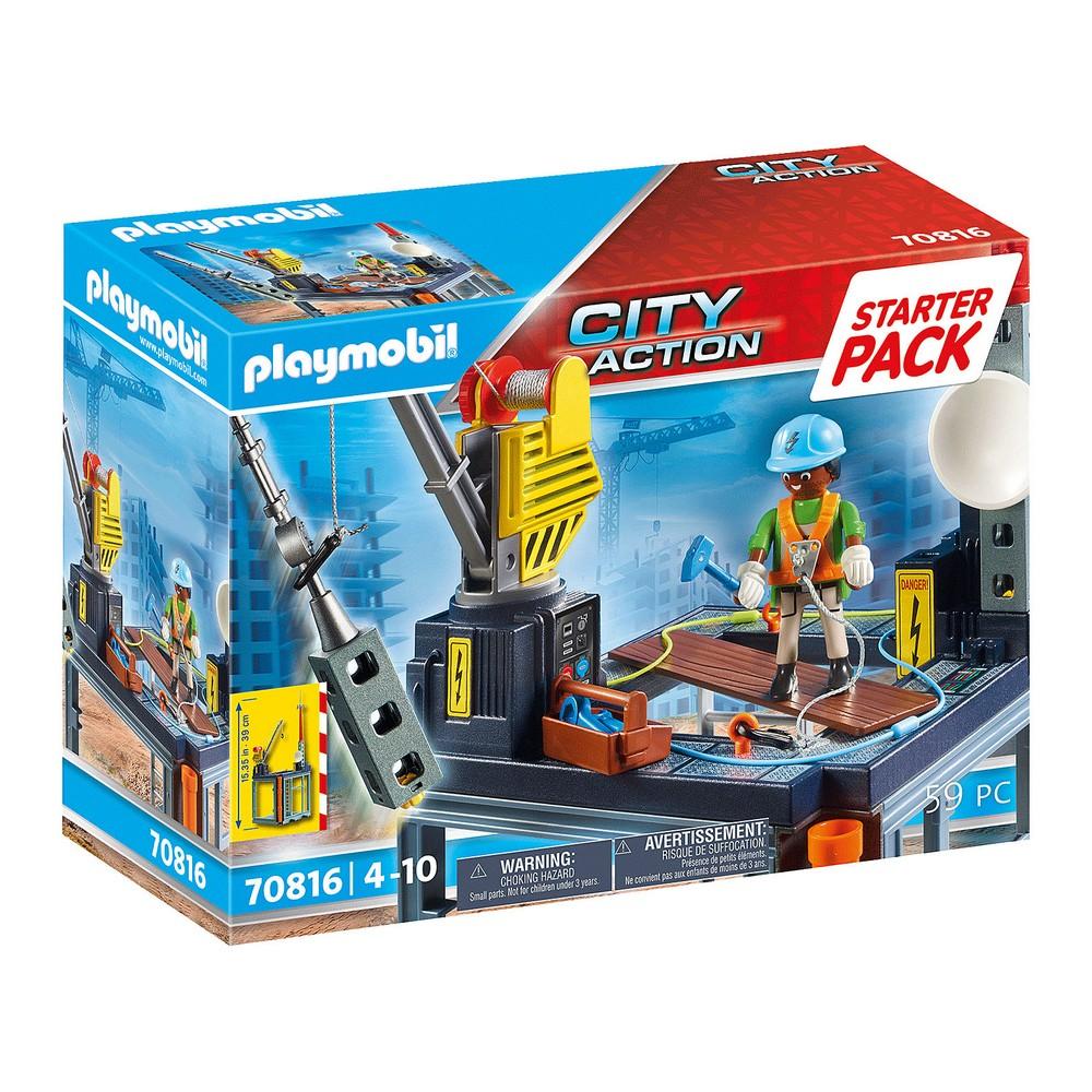 70816 PLAYMOBIL® City Life, Statybų aikštelė