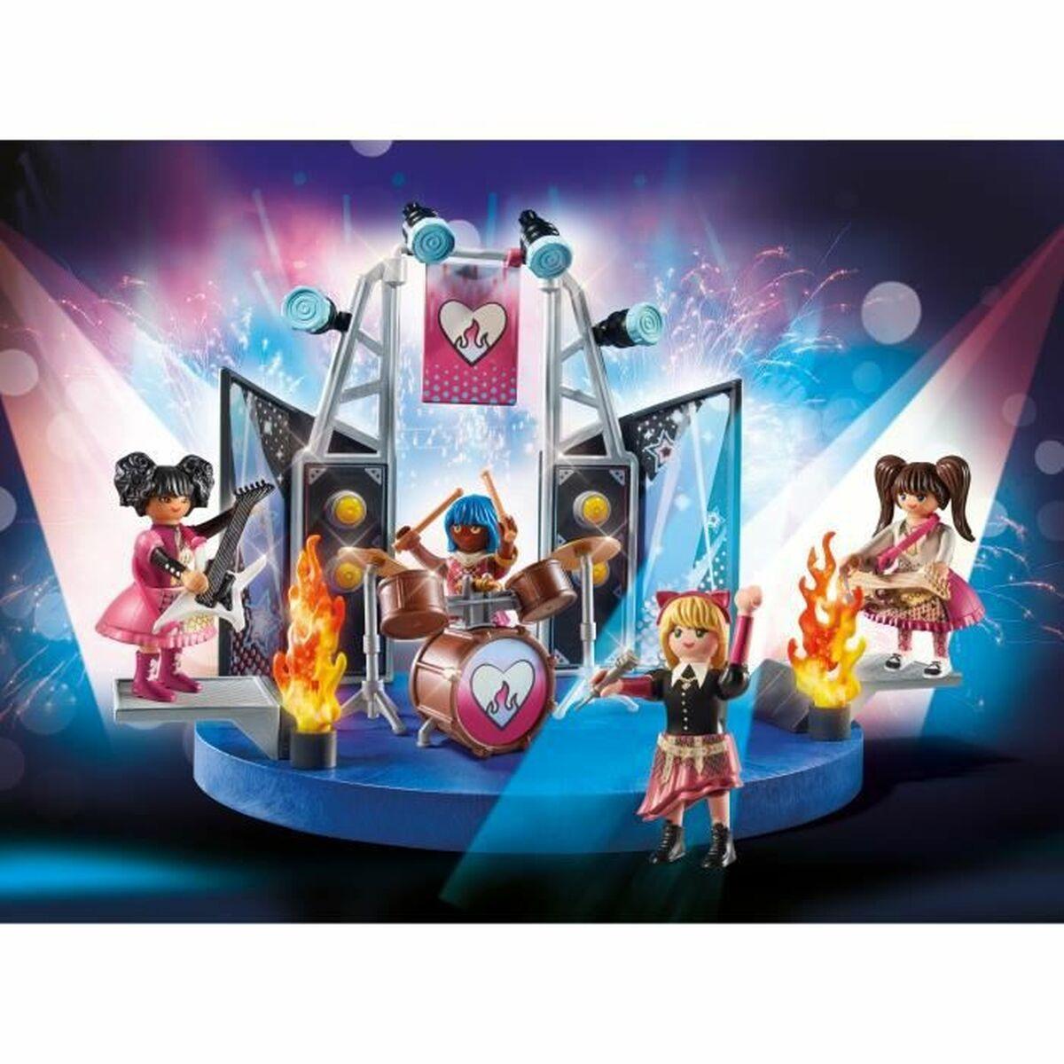 Žaislų rinkinys - Playmobil 71042 City Life Music Band (Playmobil, muzikantai, instrumentai)