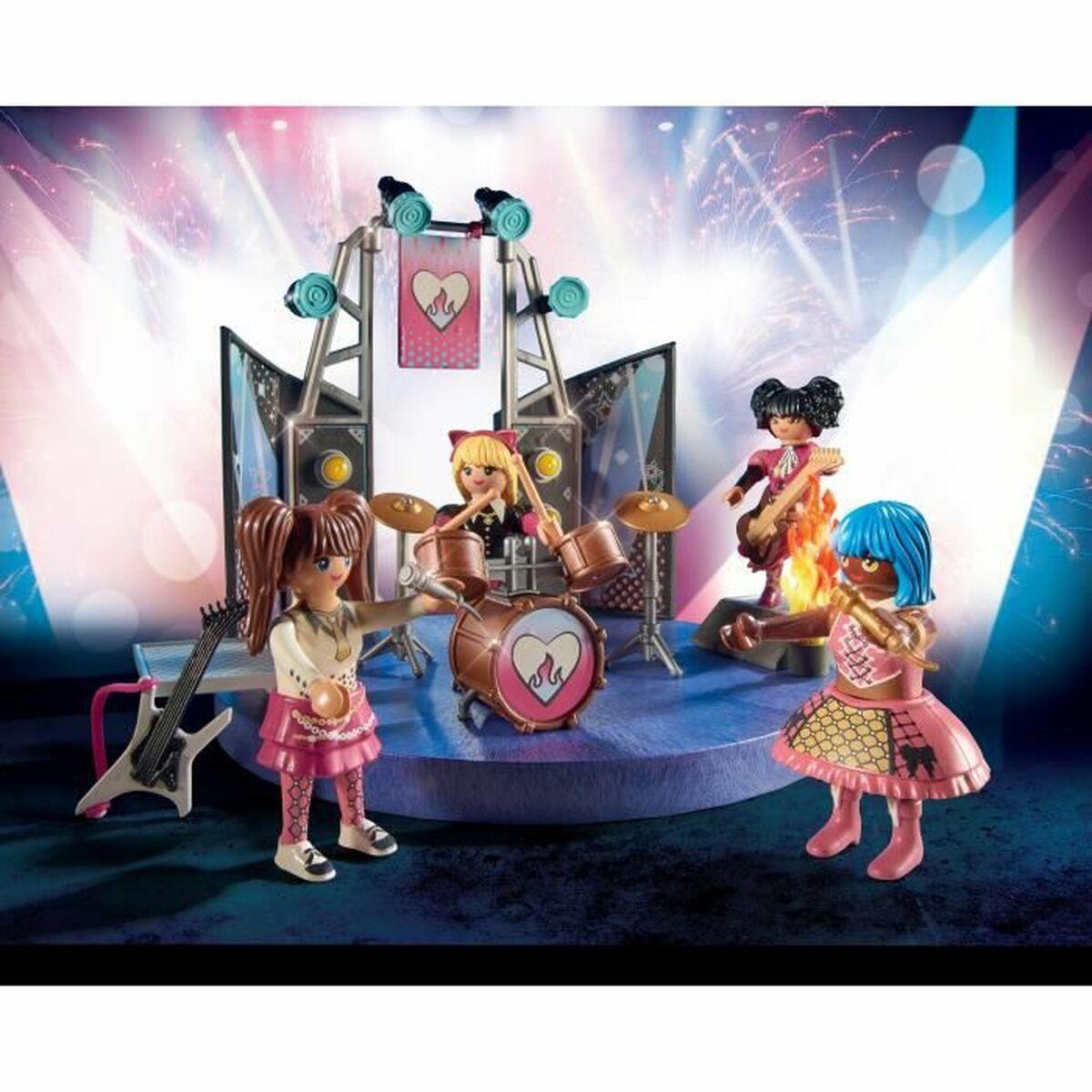 Žaislų rinkinys - Playmobil 71042 City Life Music Band (Playmobil, muzikantai, instrumentai)