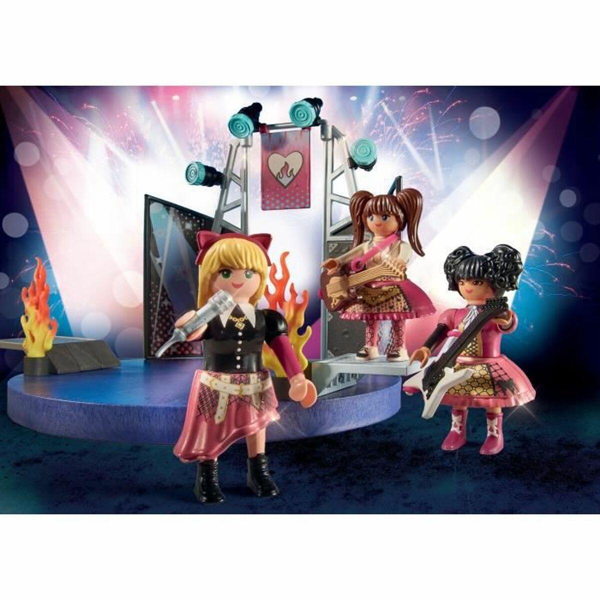 Žaislų rinkinys - Playmobil 71042 City Life Music Band (Playmobil, muzikantai, instrumentai)