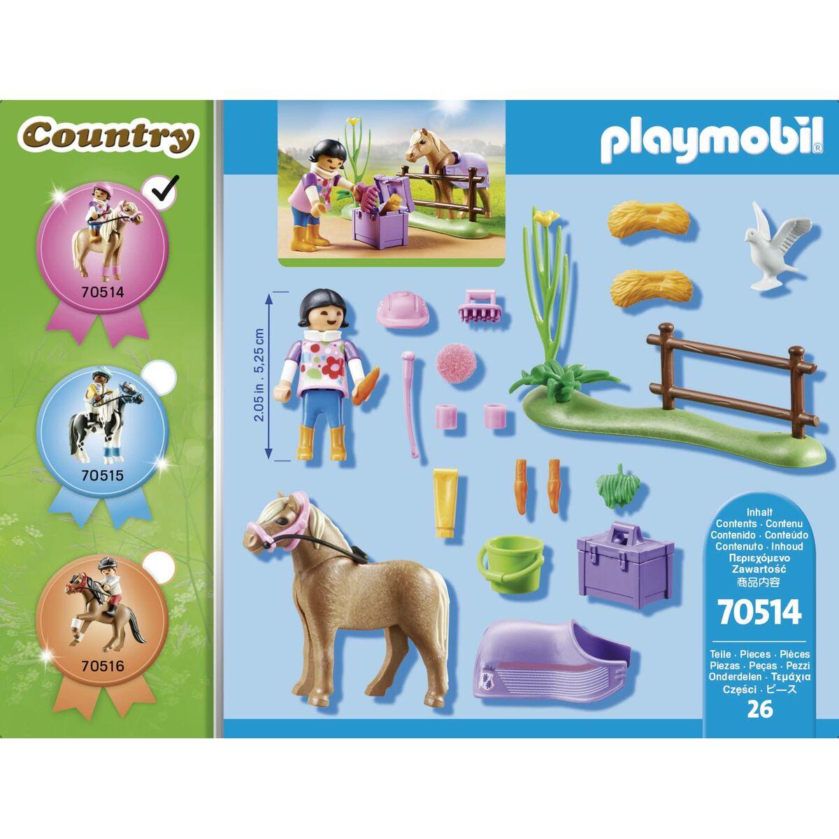 70514 Playmobil Collecting Pony Icelandic