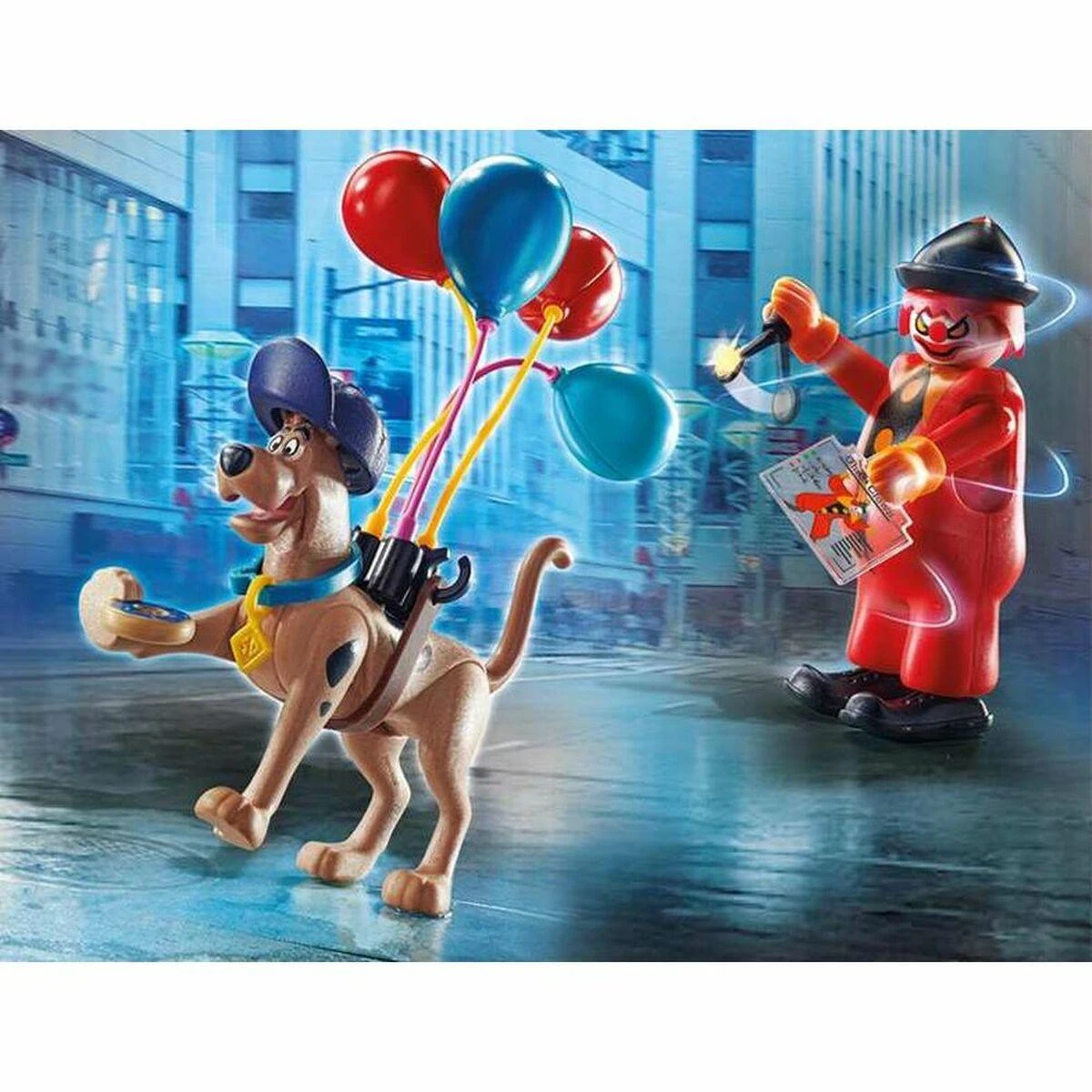 Žaidimų rinkinys Playmobil Scooby Doo Adventure su Klounas vaiduokliu 70710