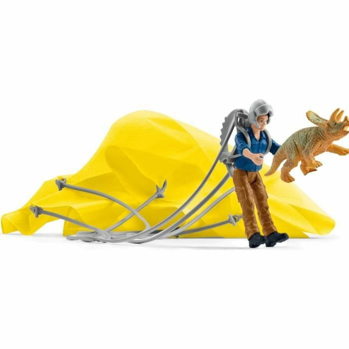 Schleich Rinkinys - Dinozaurų Gelbėjimas Parašiutu