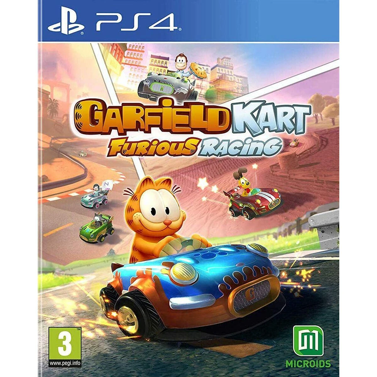 Maximum Games Daugiausia žaidimų Garfield Kart Furious Racing PS4