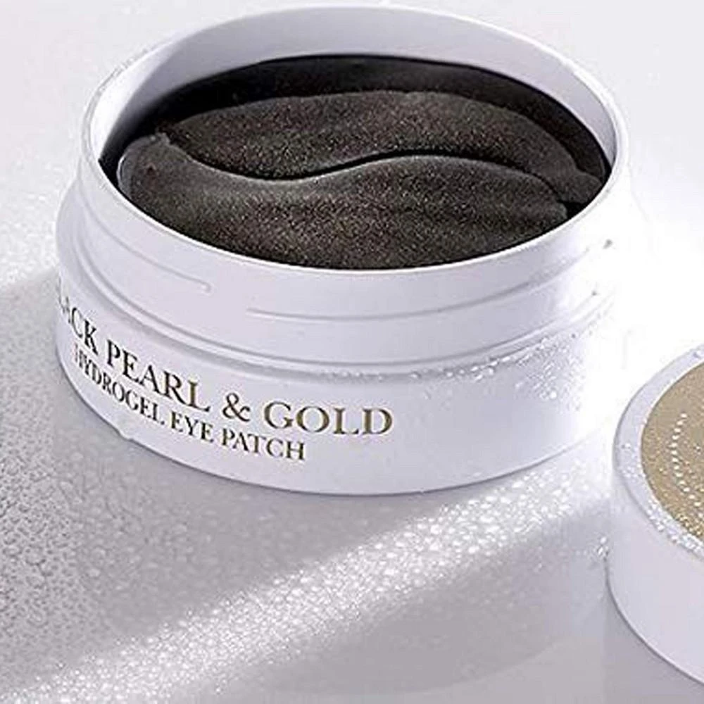 PETITFEE Black Pearl & Gold Hidrogelinės paakių pagalvėlės, 60 vnt.